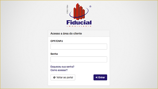 Preencha seus dados para ter acesso a área do cliente