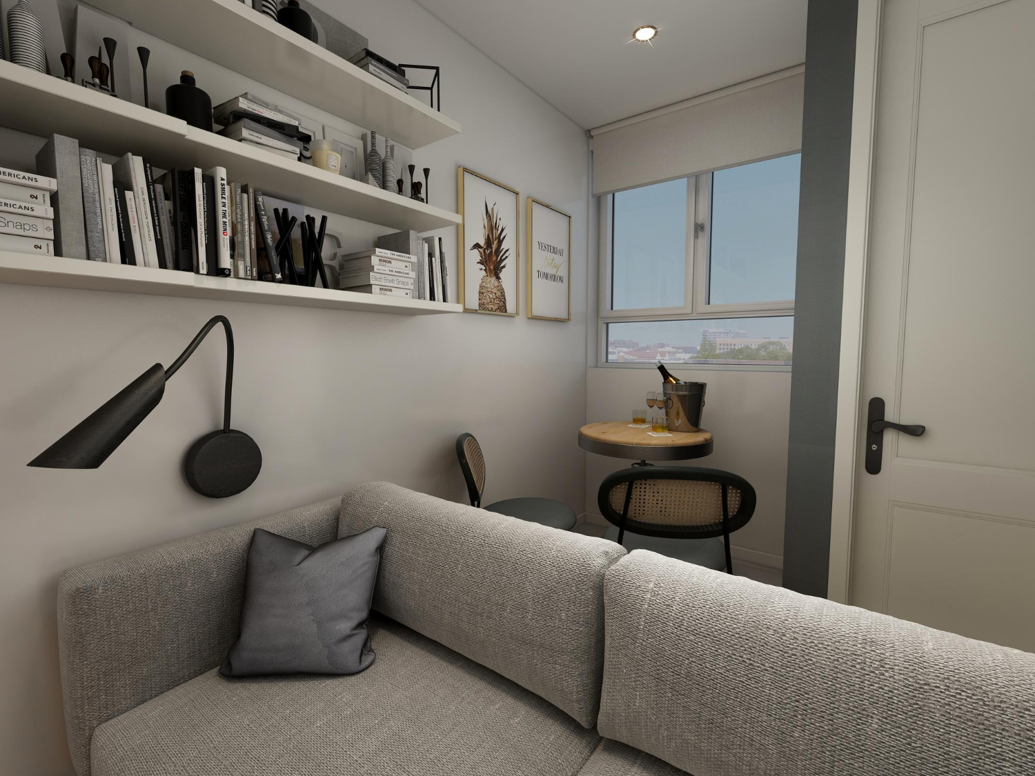 Apartamento pequeno e funcional: 4 dicas de otimização de espaço