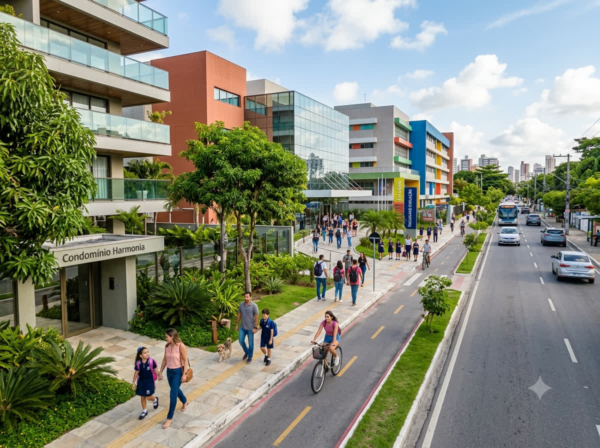 Morar perto de escolas e faculdades em Fortaleza: ganho de tempo e qualidade de vida
