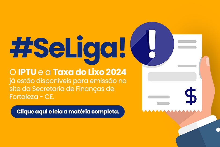 Consulta e pagamento do IPTU e da Taxa do Lixo 2024 já estão disponíveis.