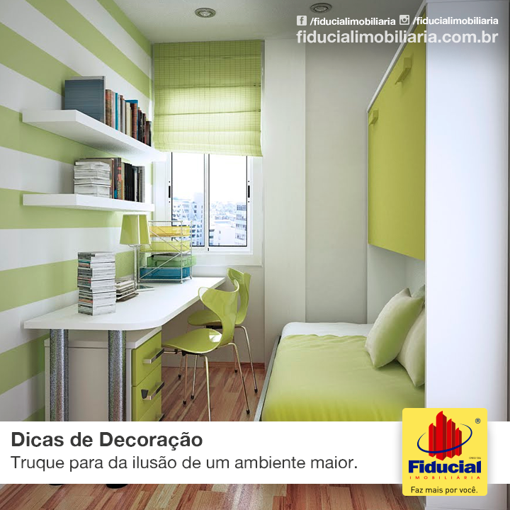 Dica para dar impressão de um ambiente maior