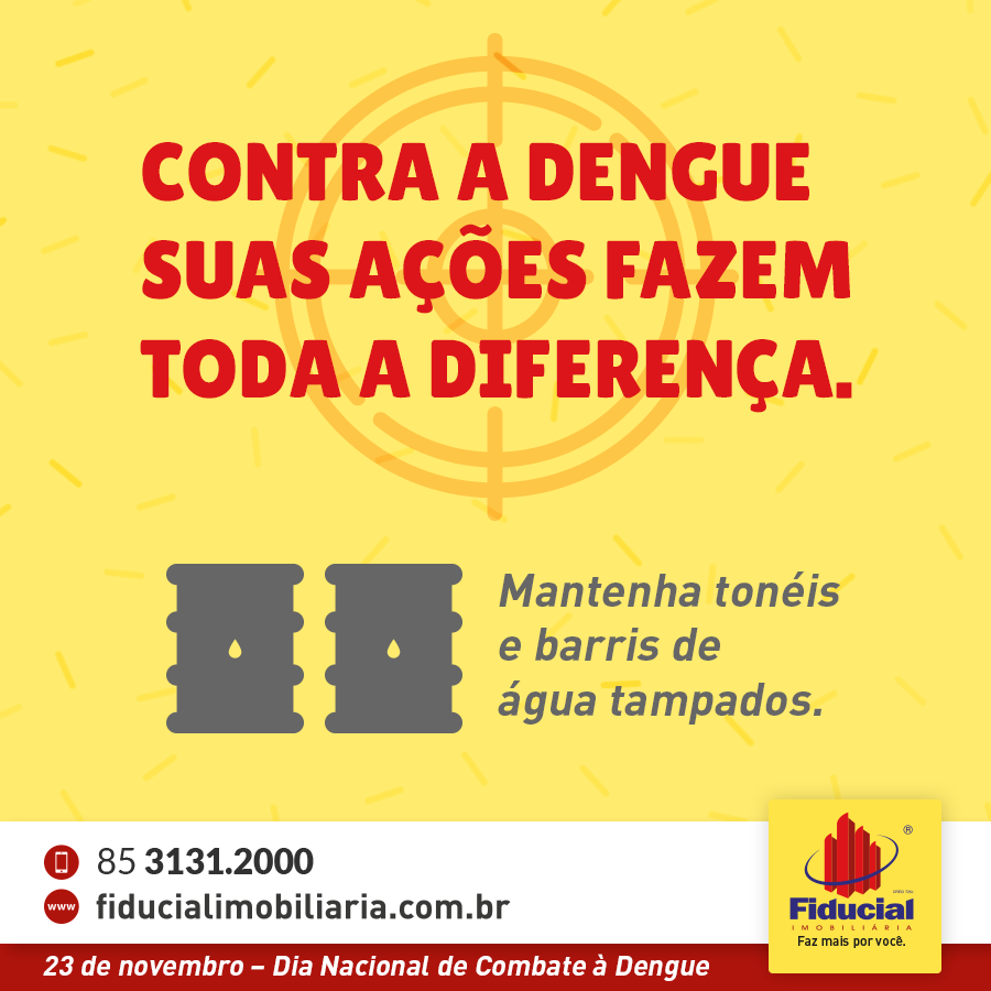 Dicas para prevenção da Dengue