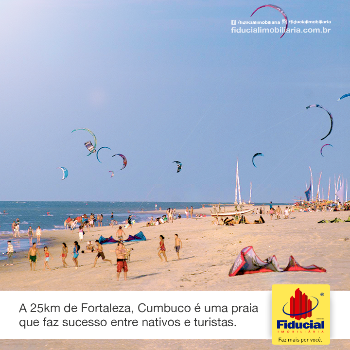 Conheça a praia do Cumbuco