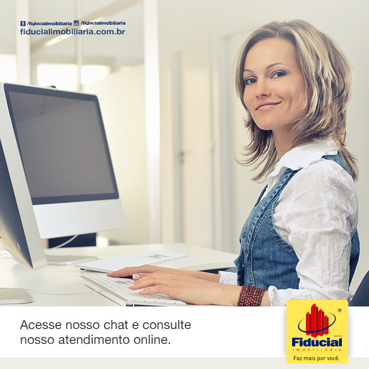 Atendimento online Fiducial Imobiliária