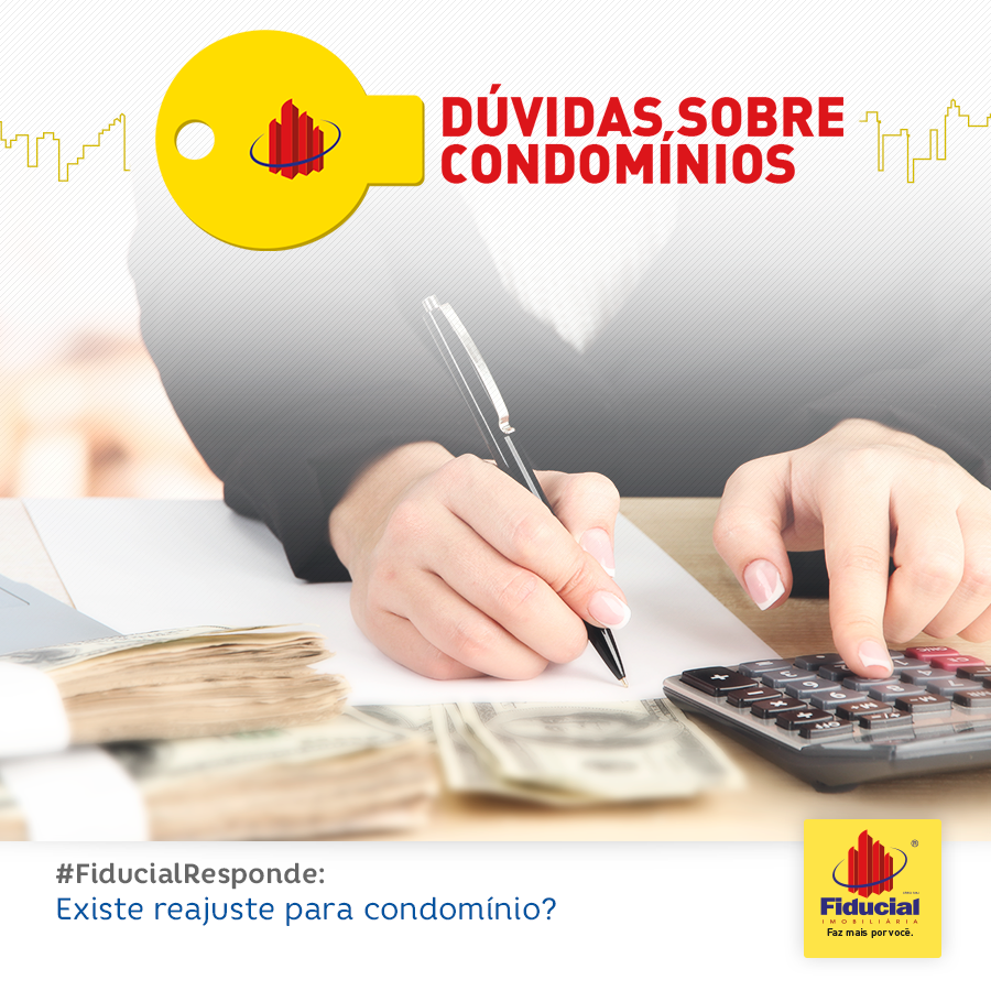 Existe reajuste para condomínio?