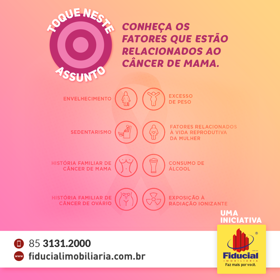 Outubro Rosa – Saiba como se prevenir do câncer de mama