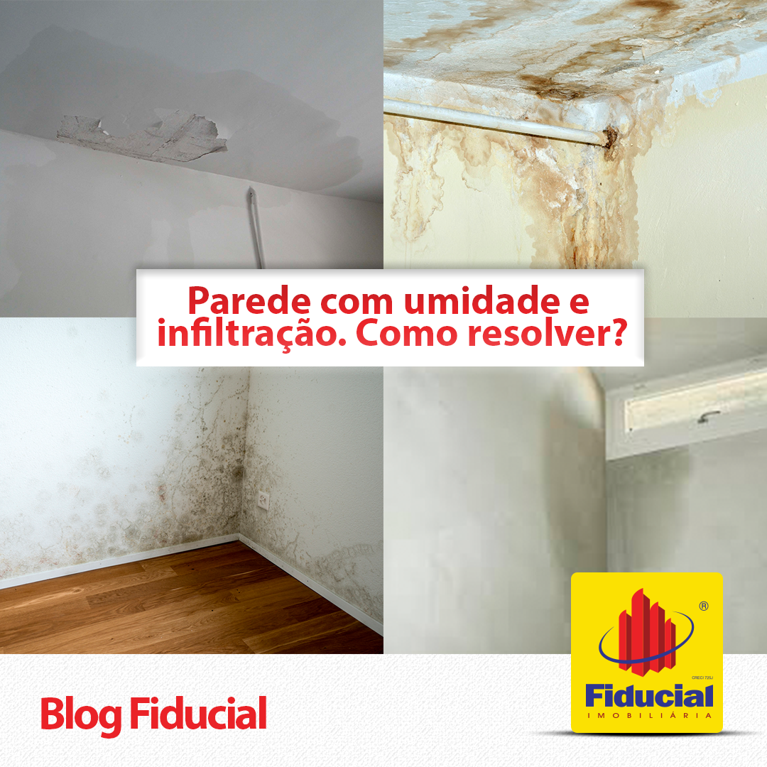 Parede com umidade e infiltração. Como resolver?